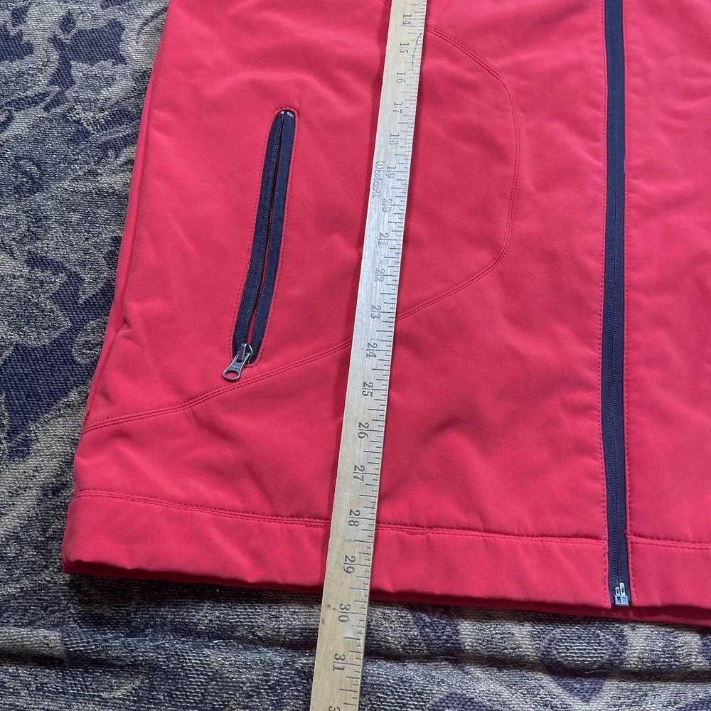 NCAA Utah Utes University of Utah Men's Full Zip Red Jacket Size XL GIII